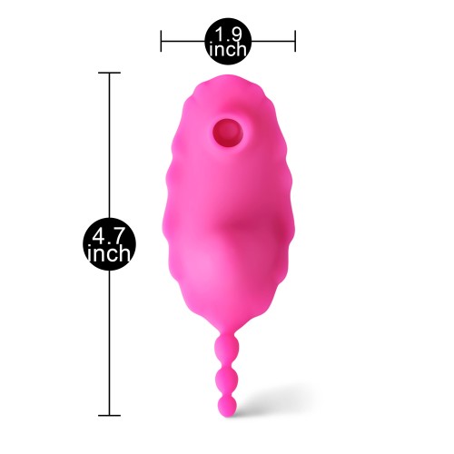 Vibrador Succionador de Clítoris Controlado por App