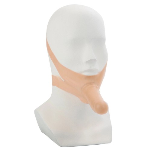 Dildo Face Strap-On Accommodator Para Juego de Penetración Único