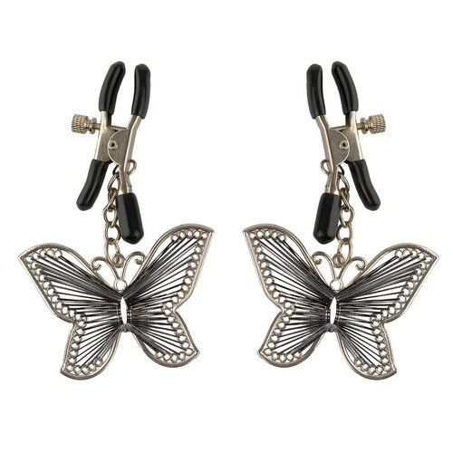 Fetish Fantasy Butterfly Nipple Clamps - Perfect for Beginners