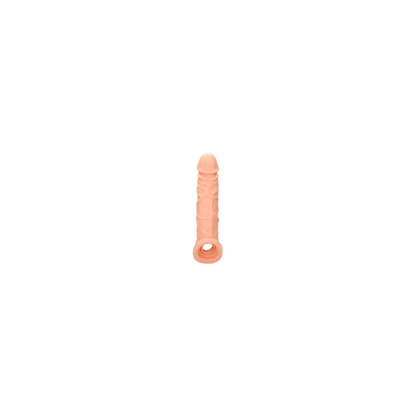 RealRock 8 Inch Penis Sleeve Flesh Pink