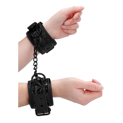 Luxury Black Handcuffs for BDSM Play