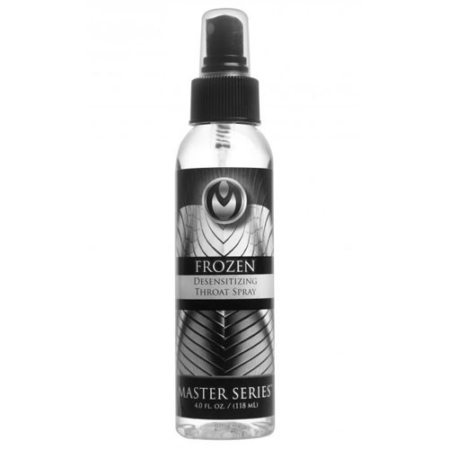 Spray Desensibilizante Master Series Frozen Deep Throat para Placer Mejorado