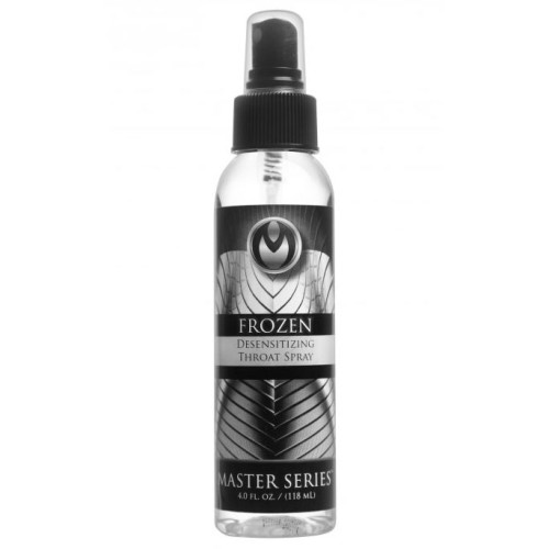 Spray Desensibilizante Master Series Frozen Deep Throat para Placer Mejorado