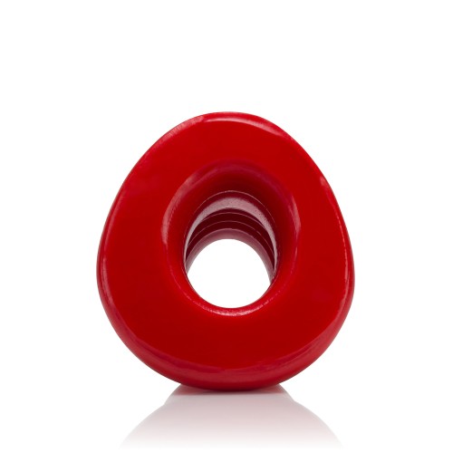 Plug Anal Hueco Medio Rojo de Oxballs para Estimulación Máxima