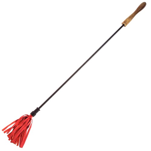 Rouge Garments Riding Crop with Wooden Handle - BDSM Accessory