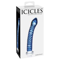 Icicles 29 Hand Blown Glass Massager for Luxurious Pleasure