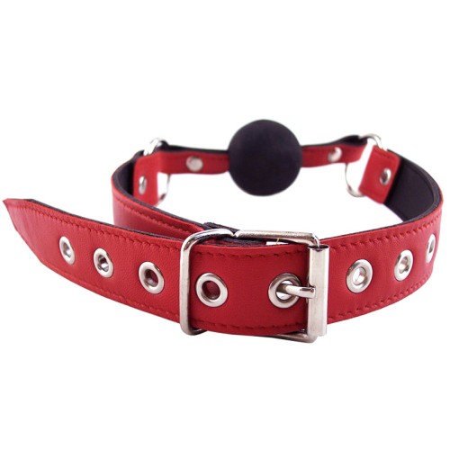 Rouge Garments Red Ball Gag - BDSM Essentials