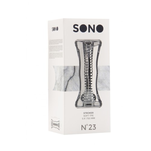 Sono No.23 Stroker Transparent Male Masturbator for Intense Pleasure