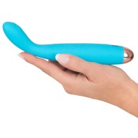 Mini Vibrador Cuties Silk Touch Recargable Azul