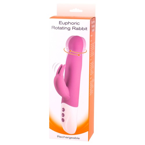 Vibrador Conejito Rotativo Euphoric