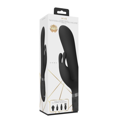 Vive Chou Double Action Rabbit Vibrator for Intense Sensations