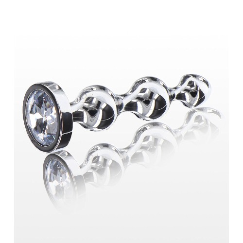 Diamond Star Beads Large Butt Plug