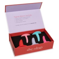 Set de Dilatadores Vaginales Usables She-ology