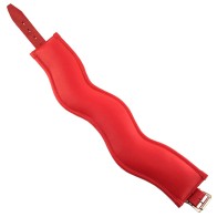 Rouge Garments Red Padded Posture Collar for Sensual Play