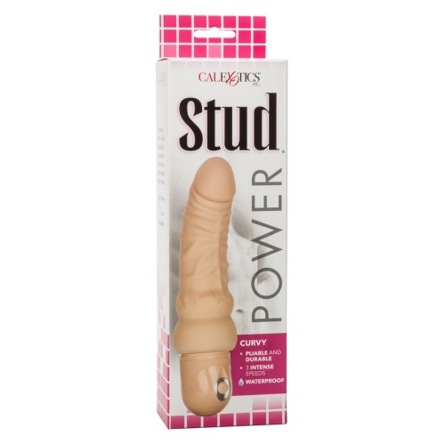 Flesh Power Stud Curvo Impermeable para Placer Intenso