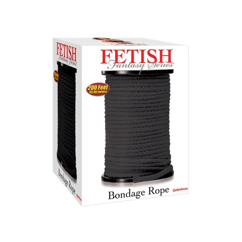 Cuerda de Bondage Fetish Fantasy 200 Pies para Juego Intenso