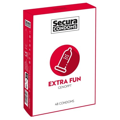 Condones Secura 48 Pack Extra Fun