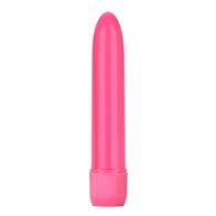 Vibrador Mini Multivelocidad Neon Rosa para Placer Potente