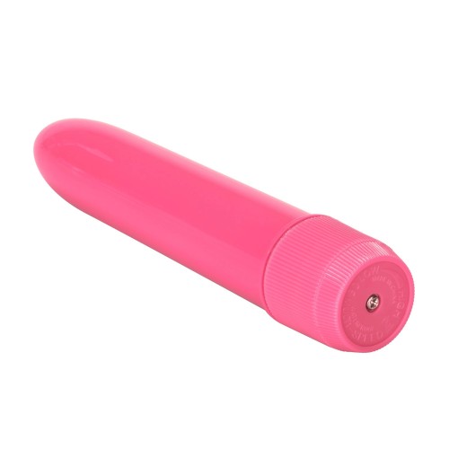 Vibrador Mini Multivelocidad Neon Rosa para Placer Potente