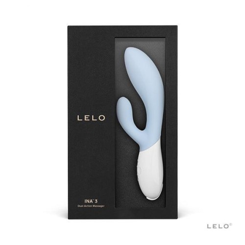 Lelo Ina 3 Masajeador de Acción Dual Verde Mar