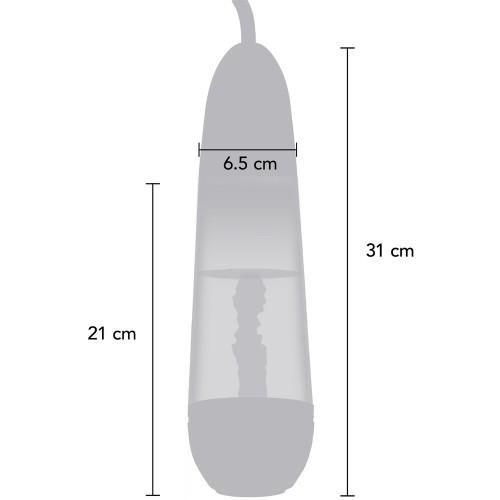 Bomba de Pene Fusion X para Aumento de Tamaño y Estimulación Visual