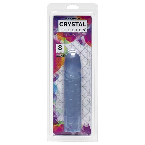 Dong de 8 Pulgadas Crystal Jellies para Placer Realista