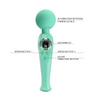 Vibrador Wand Pretty Love Skyler con Pantalla LED