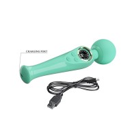 Vibrador Wand Pretty Love Skyler con Pantalla LED