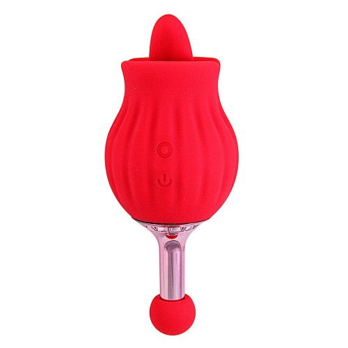 Clit-Tastic Rose Bud Dual Massager USB Rechargeable