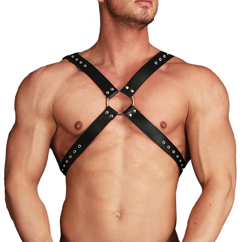 Arnés Halter Alto Ouch Adonis para BDSM Elegante