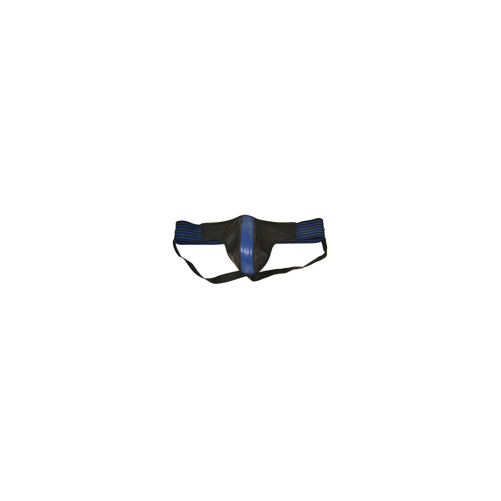 Rouge Garments Black And Blue Jock for Active Wear