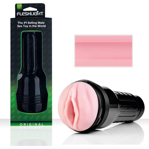 Fleshlight Pink Vagina Masturbator for Realistic Pleasure