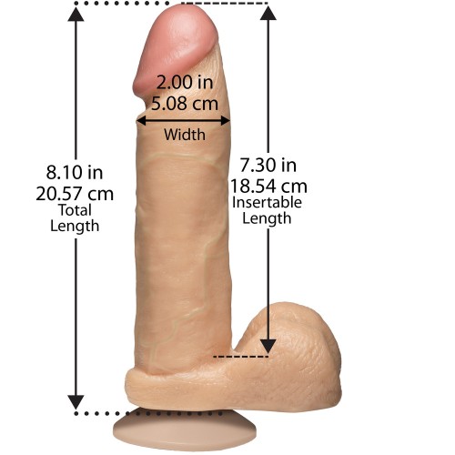 Dildo Realista de 8 Pulgadas Color Flesh