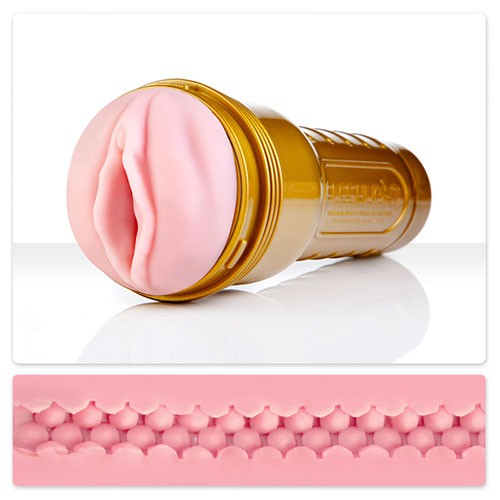 Fleshlight STU Masturbador Vagina Rosa para Entrenamiento de Estamina