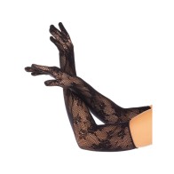 Guantes Florales de Ópera Leg Avenue para Estilo Elegante