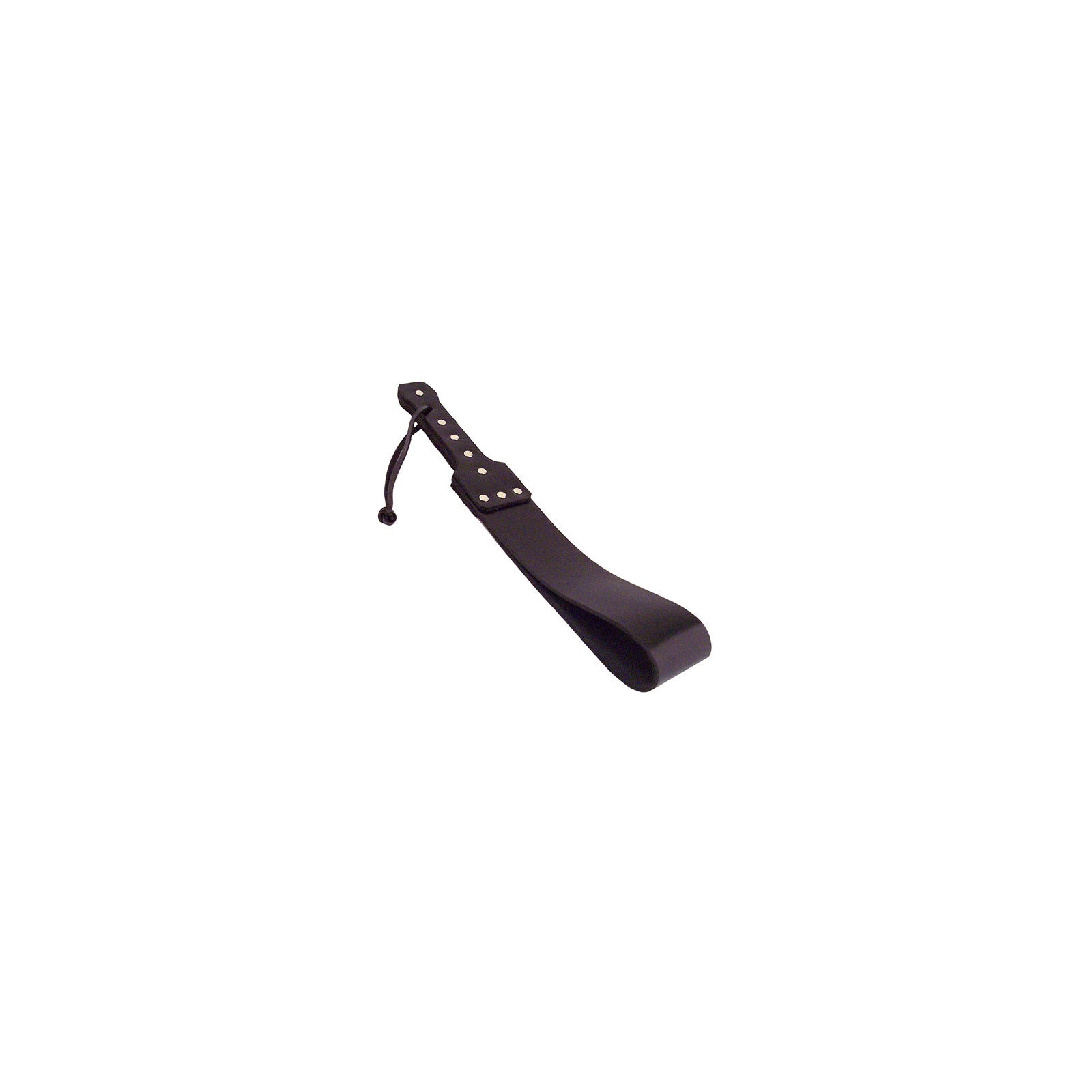 Rouge Garments Black Leather Folded Paddle for BDSM