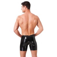 Latex Men's Bermuda Shorts for Unique Fashion