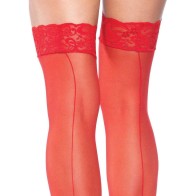 Leg Avenue Sheer Stockings with Backseam for Elegance