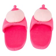 Pink Boob Slippers for Comfy Fun