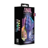 Anal Adventures Matrix Bumped Bling Butt Plug for Sensational Pleasure