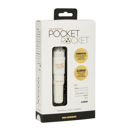 Mini Vibrador Pocket Rocket para Placer en Movimiento