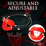 Juicy Lips Silicone Gag for BDSM Play