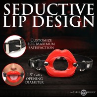 Juicy Lips Silicone Gag for BDSM Play