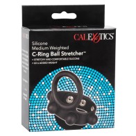 Medium Weighted Penis Ring and Ball Stretcher