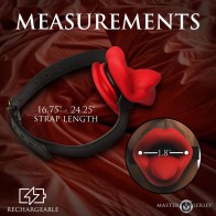 Master Series Vibrating Sissy Mouth Gag for Oral Play