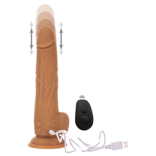 Dildo de 9 Pulgadas con Movimiento - Placer Realista