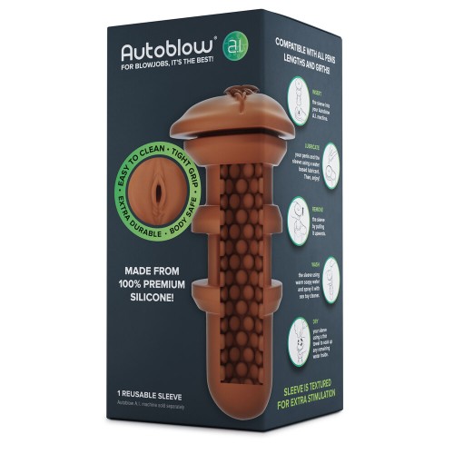 Autoblow A.I Reusable Vagina Sleeve - Realistic Pleasure