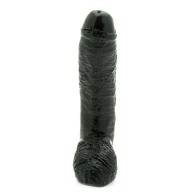 Dildo Basix 10 Pulgadas Fat Boy Negro