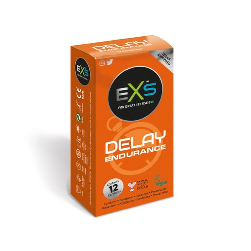 EXS Delay Endurance Condoms for Longer Lasting Pleasure