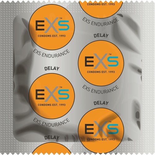 EXS Delay Endurance Condoms for Longer Lasting Pleasure